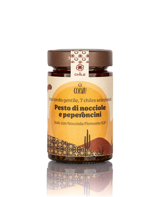Pesto di nocciole e peperoncini Al Chile